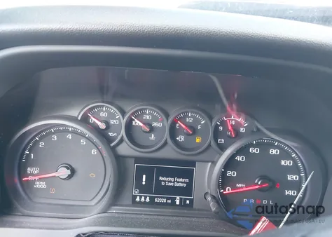 2024 Chevrolet Silverado 1500 4Wd Short Bed Custom Trail Boss из США, поврежденный, VIN 3GCPDCEK1RG168060